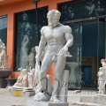 large outdoor sculptures stone carving marble poseidon statues